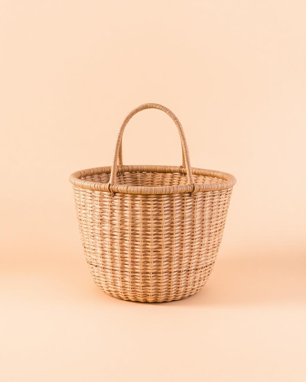 Sand Round Basket